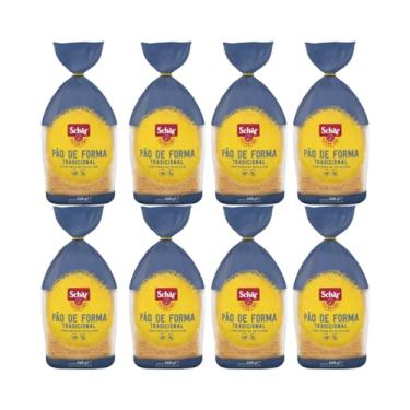 Imagem de Kit com 8 Pacotes de Pão de Forma Tradicional sem Glúten de 200g cada - Schär