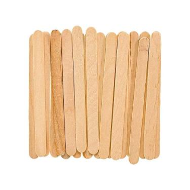 Imagem de Bastões de madeira de bétula – 1000 peças – Multiuso – Ótimo para crianças e estudantes – Perfeito para artes e artesanato DIY