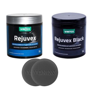 Imagem de Kit Rejuvex e Rejuvex Black com 2 Aplicadores Vonixx