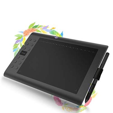 Imagem de GAOMON Mesa Digitalizadora M106K PRO 12 polegadas, tablet de arte digital, suporta função de inclinação e radial com 12 teclas de atalho, caneta stylus