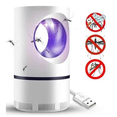 Imagem de Luminária Armadilha Noturna P/Mata Mosquito Led Usb Bivolt