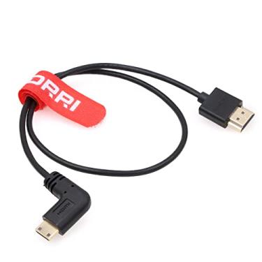 Imagem de DRRI Cabo Mini HDMI para Full HDMI 2.1 de alta velocidade 8K a 60Hz 4K a 120Hz para Sony F55 A7S3 A74 Nikon Z6 BMPCC4k para Atomos Ninja