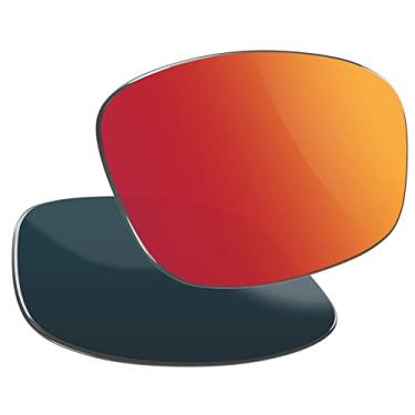 Imagem de Vaep Lentes de reposição polarizadas para óculos de sol Costa Del Mar Whitetip - Vermelho tijolo