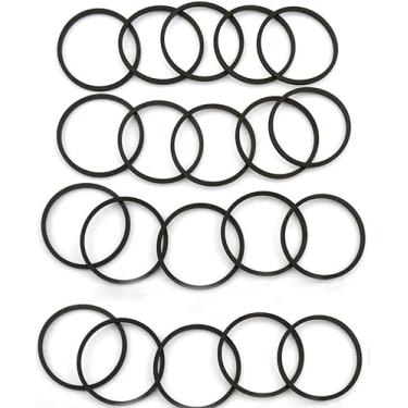 Imagem de 20 peças de correia de transmissão quadrada para Xbox 360 Optical DVD Drive Repair Stuck Tray Replacement