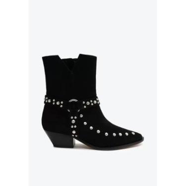 Imagem de Bota Schutz Western Camurça Feminina-Feminino