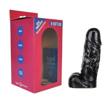 Imagem de PÊNIS 18X5CM COR BEGE (PRETO)