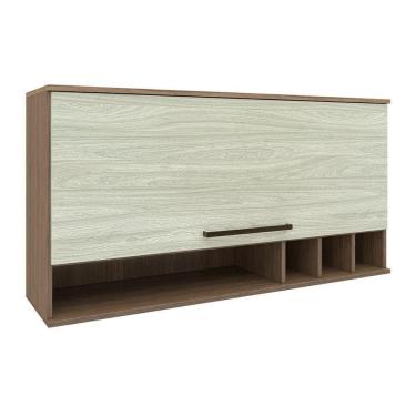 Imagem de Armario 120Cm 1 Porta Legno Crema Batrol Legno Crema