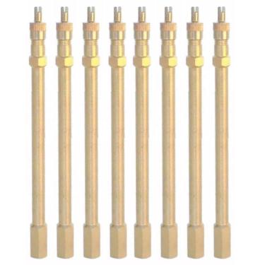 Imagem de 8 Prolongador Extensão Rígida Metal 125mm Bico De Roda
