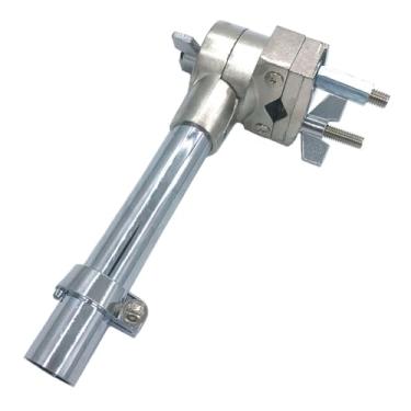 Imagem de TUOREN Tom Drum Mount Clamp Tom Suporte de tambor de montagem única Braçadeira de braço Tom ajustável para suporte de pratos, controle remoto, conjunto de bateria de montagem Hi-Hat, braçadeira de