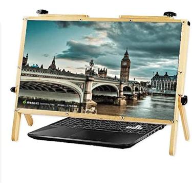 Imagem de Lupa de tela de computador para laptop, tela de ampliação de 22 "para monitor de computador, lupa de leitura de 3X, projetor ampliador de tablet portátil, natural