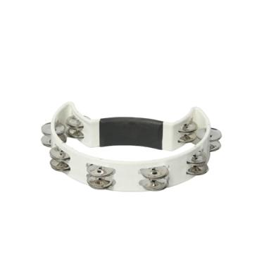 Imagem de Pandeiro PHX Meia Lua Abs Cor Branco