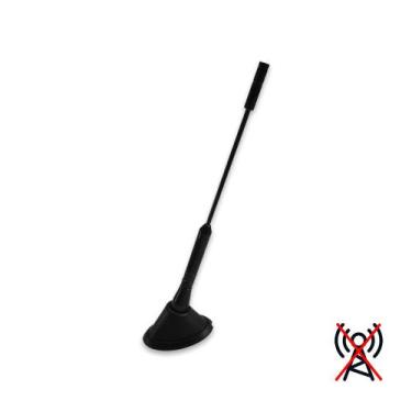 Imagem de Decorativa - Antena Haste Alumínio Preta 178mm Para Teto de Carro Veíc