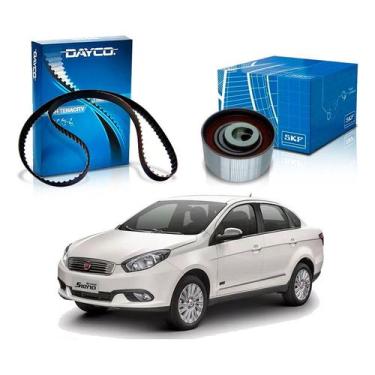Imagem de Kit Correia Dentada Tensor Grand Siena 1.0 1.4 2017 A 2021 - Dayco