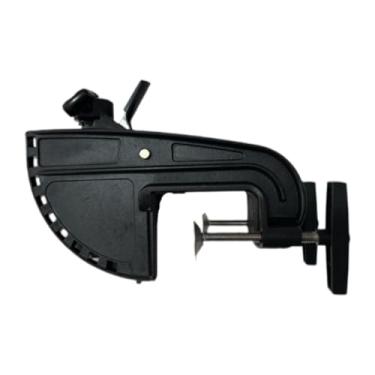 Imagem de Pegciuho Suporte para Motor Elétrico de Barco de 12 V para Eixo de 1,1 Polegada, Acessório para Barco Inflável Preto