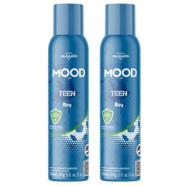 Imagem de Kit 2 Desodorante Teen Boy Mood Care 150Ml - My Health