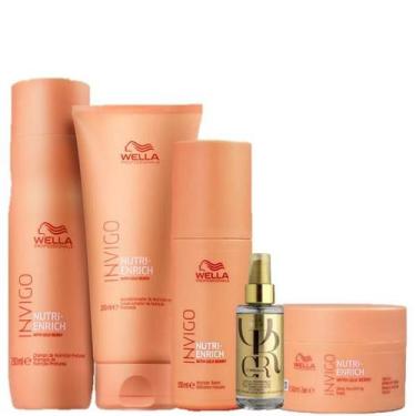 Imagem de Wella Professionals Invigo Nutri-Enrich Duo Home Care Mascara Balsamo 