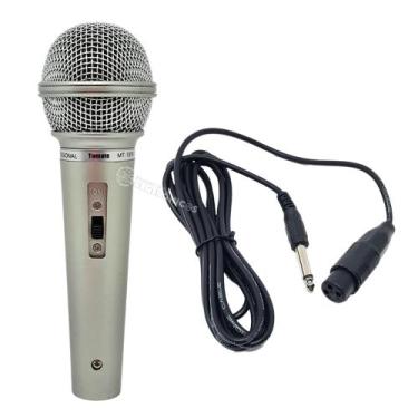 Imagem de Microfone Dinâmico Unidirecional Profissional Chave On/Off MT1018 - To