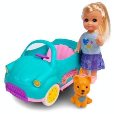 Imagem de Carrinho Conversivel Com Boneca Cachorro Brinquedo Infantil - Etitoys,