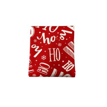 Imagem de Toalha de Mesa Jacquard Estampada Natal Natalina Papai Noel - MUMUDECO