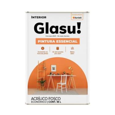 Imagem de Pintura Essencial 18L Branco - Glasu - 50717003 - Unitario - BASF