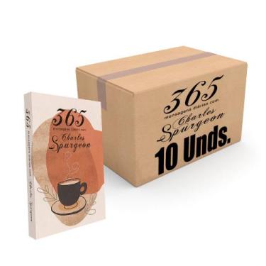 Imagem de Devocional 365 Mensagens Diárias com Charles Spurgeon - Café  Caixa 10