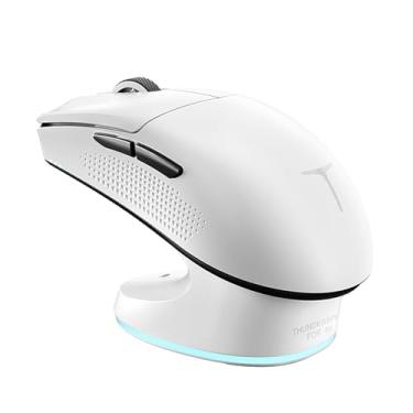Imagem de Thunderobot ML903 Mouse de Jogo Sem Fio 4K com Base de Carregamento RGB, Sensor Óptico de 26.000 DPI, Bateria de Longa Duração, Design Ergonômico para Laptop, PC, Mac
