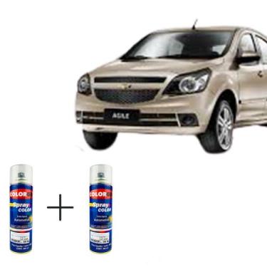 Imagem de Spray automotivo bege desert + spray verniz 300ml - Sherwin Williams