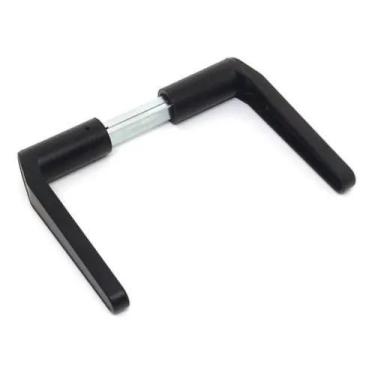Imagem de Maçaneta Para Porta Fechadura Modelo Alavanca Preto Universal - Stam