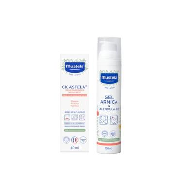 Imagem de Mustela Combo Pequenos Dodóis - Cicastela Creme Reparador Hidratante 40ml + Gel Arnica & Calêndula BIO 100ml