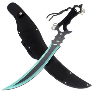 Imagem de Snake Eye Tactical Conjunto de espada ninja e faca Kunai/arremesso com bainha (GN)