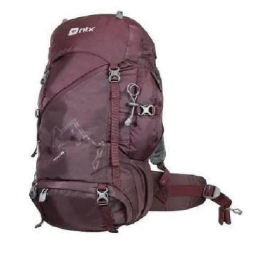 Imagem de Mochila De Ataque Andes 40l Caminhada Trekking E Trilha Vinho Ntk - Na
