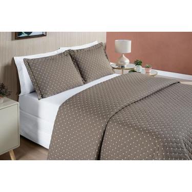 Imagem de Cobre Leito Colcha Ravana Micropercal 200 Fios Casal Padrão - Bia Enxo