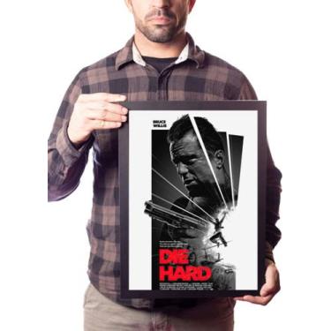 Imagem de Poster Com Moldura A3 Duro De Matar - Fanarte