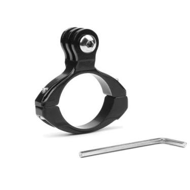 Imagem de Suporte Bike para GoPro e Câmeras Similares em Alumínio Cor Preto - Sh