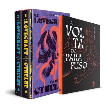 Imagem de Kit Box Mitos De Cthulhu + a Volta Do Parafuso