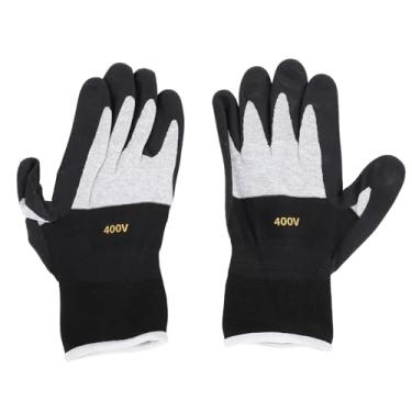 Imagem de Luvas Isoladas Elétricas, Luvas do Eletricista Luvas da Tensão 400v Luvas Térmicas do Trabalho para a Manutenção da Instalação