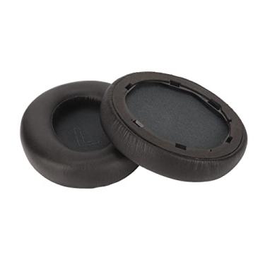 Imagem de Almofadas para Fones de Ouvido, Substituição de Almofadas de Couro Proteico para Soundcore Life Q30 Q35, Isolamento de Ruído Confortável e Durável