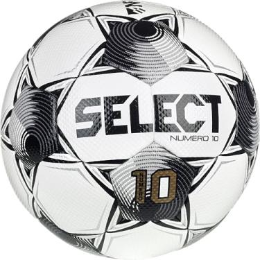Imagem de SELECT Bola de futebol Numero 10, branco/preto NFHS V25, tamanho 5