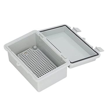 Imagem de Caixa Elétrica à Prova D'água Isolada à Prova de Poeira Caixa de Junção Externa Com Tampa Articulada Clipe de Plástico para Vários Projetos DIY