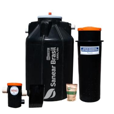 Imagem de Kit Biodigestor 1600L/dia + Leito e Caixa de Gordura 20L