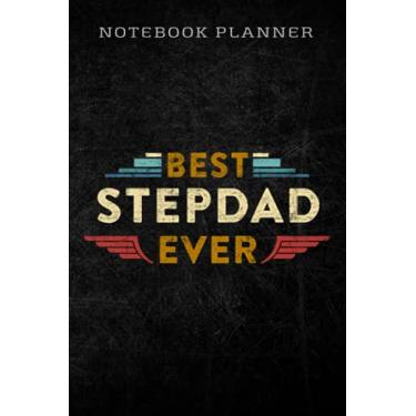 Imagem de Notebook Planner Mens Best Truckin Stepdad Ever Big Rig Trucker Father's Day Gift meme: Homework,To Do List,Homework,Personal,6x9 in ,PocketPlanner,Money,Journal