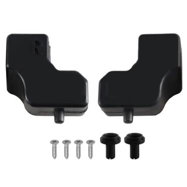 Imagem de FUSCH Amortecedor de bucha de borracha superior da porta traseira com 4 clipes de para-choque, almofada de borracha superior da porta traseira LH, RH compatível com F-250 F-350 F-450 F-550 Super Duty