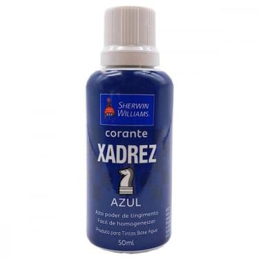 Imagem de Corante Para Tinta Xadrez Azul (50Ml) - Kit C/12 Pecas - SHERWIN WILLI