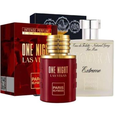 Imagem de Kit One Night Las Vegas E Vodka Extreme - Paris Elysees