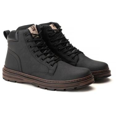 Imagem de Bota Coturno Masculino Ferraroni Trabalho e Adventure, Preto, 39