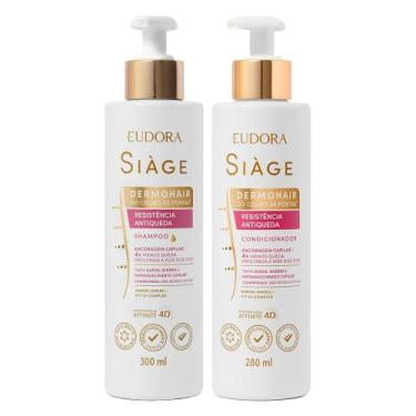 Imagem de Kit Shampoo e Condicionador Antiqueda Feminino Dermo Hair Minoxi Ameni