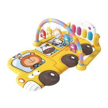 Imagem de Tapete Infantil De Atividades Kidino Animal Bus Interativo Para Atividade Do Bebê