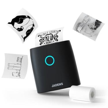 Imagem de Mini Impressora de Adesivos Bluetooth JADENS - Compatível com iPhone