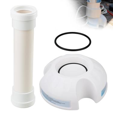 Imagem de Dfnidy Suporte de célula de sal de piscina compatível com Hayward e kit de lavagem de ácido IntelliChlor 520670, com substituição de célula falsa Bypass para sistema de sal de célula T Hayward