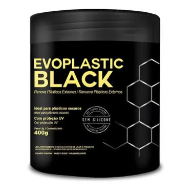 Imagem de Revitalizador de Plásticos Pretos Evoplastic Black 400g Evox